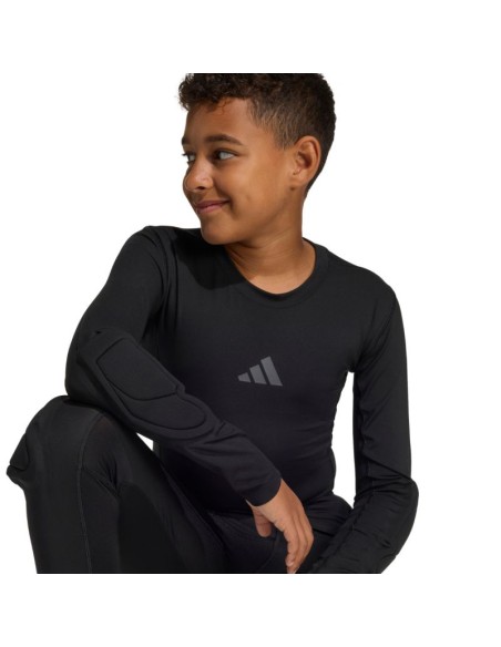 adidas Padded Goalkepper Longsleeve Kids' Shirt Black KA1678