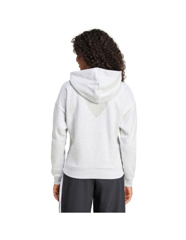 adidas Essentials Small Logo Feel Cozy Women's Sweatshirt Light Gray JN1853