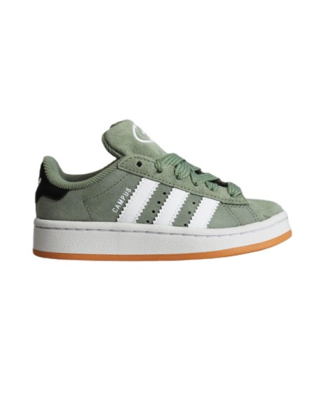 Adidas Campus 00s Silver GreenCloud White Children's Sports Shoes JP5509