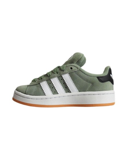 Adidas Campus 00s Silver GreenCloud White Children's Sports Shoes JP5509