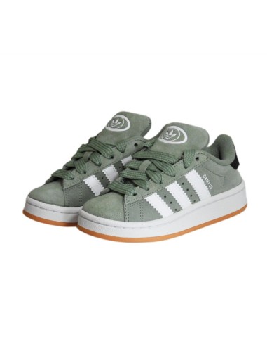 Adidas Campus 00s Silver GreenCloud White Children's Sports Shoes JP5509