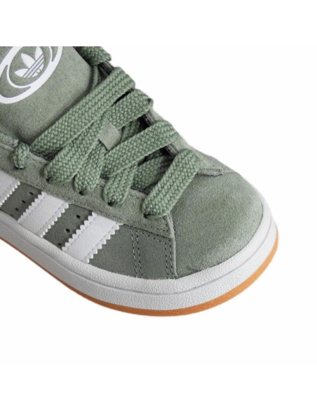 Adidas Campus 00s Silver GreenCloud White Children's Sports Shoes JP5509