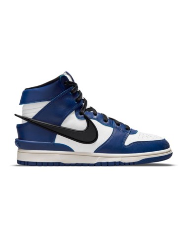 Men's Ambush x Nike Dunk High Deep Royal Blue Sneakers CU7544400
