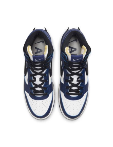 Men's Ambush x Nike Dunk High Deep Royal Blue Sneakers CU7544400