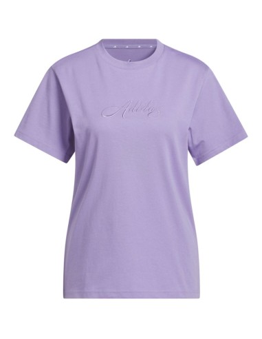 adidas Cursive Women's TShirt Light Purple KB2402