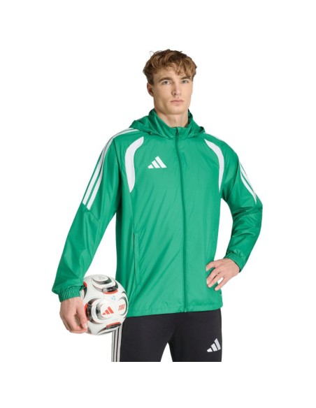 Men's adidas Tiro 26 League Windbreaker Jacket Green JY9729