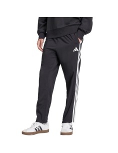Men's adidas Essentials 3Stripes Stanford Open Hem Pants Black JC8491