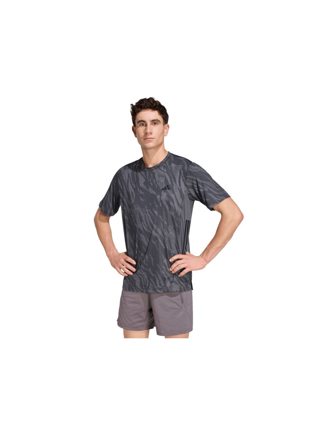 Men's adidas Cool Intensity Worout Tshirt gray KQ7535