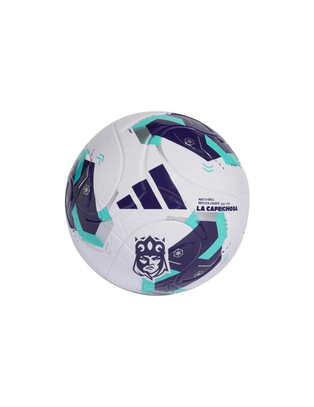 Adidas Queens League White Purple and Green Football KE8232