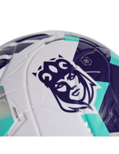 Adidas Queens League White Purple and Green Football KE8232