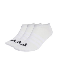 Adidas ThinLight Sportswear No Show Socks 3 Pairs White JZ0534