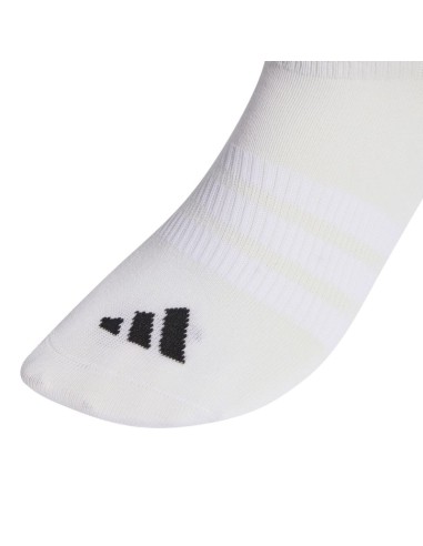 Adidas ThinLight Sportswear No Show Socks 3 Pairs White JZ0534