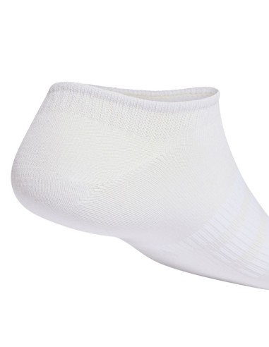Adidas ThinLight Sportswear No Show Socks 3 Pairs White JZ0534