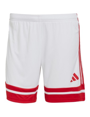 adidas Squadra 25 women's shorts white and red JJ0020