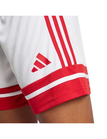 adidas Squadra 25 women's shorts white and red JJ0020