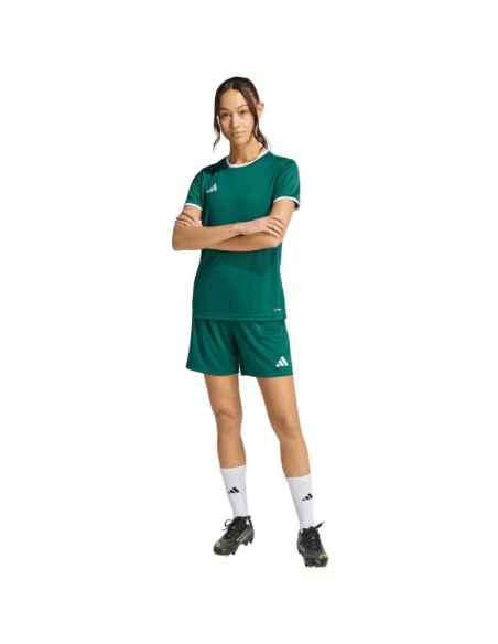 adidas Entrada 26 Jersey Women's TShirt Green KE9833