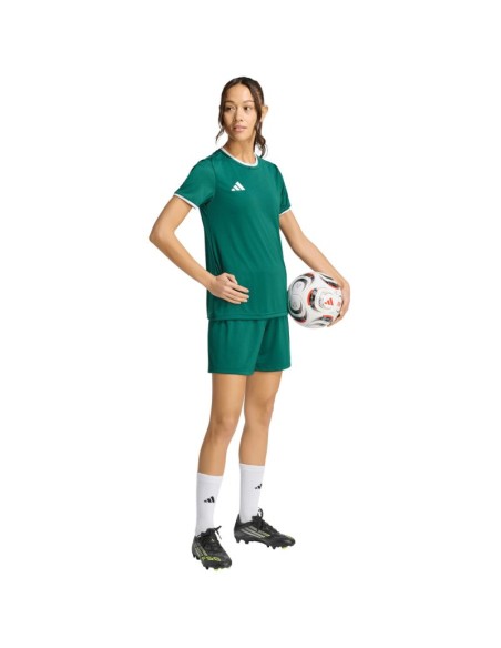 adidas Entrada 26 Jersey Women's TShirt Green KE9833