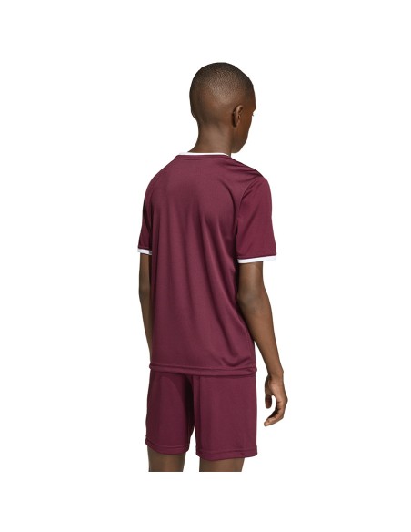 adidas Entrada 26 Jersey burgundy kids' Tshirt JZ2530