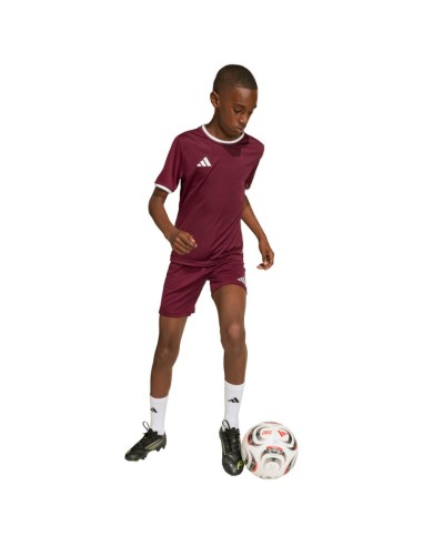 adidas Entrada 26 Jersey burgundy kids' Tshirt JZ2530