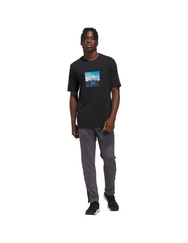 Men's adidas Summer Heat Graphic Tshirt black KC9244