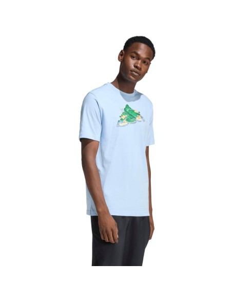 Men's adidas Novelty Mint Tshirt light blue JZ5038