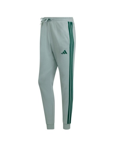 Men's adidas Essentials 3Stripes Fleece Pants Mint KD4836