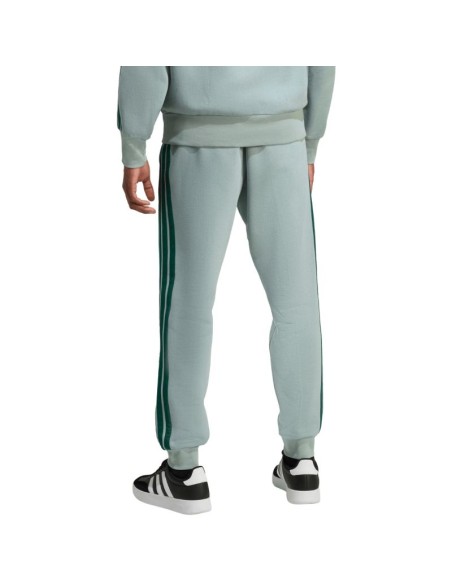 Men's adidas Essentials 3Stripes Fleece Pants Mint KD4836