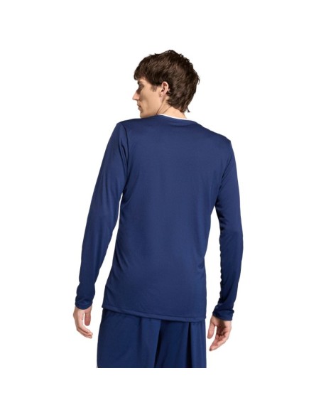 Men's adidas Entrada 26 Long Sleeve Jersey Navy Blue KF5850