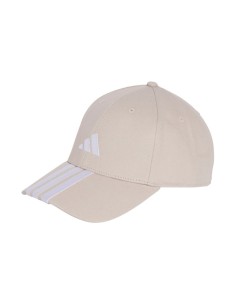adidas 3Stripes New Logo Baseball Cap Beige JW6036