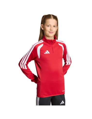 adidas Tiro 26 League Training Top Kids Sweatshirt Red and White JY7163