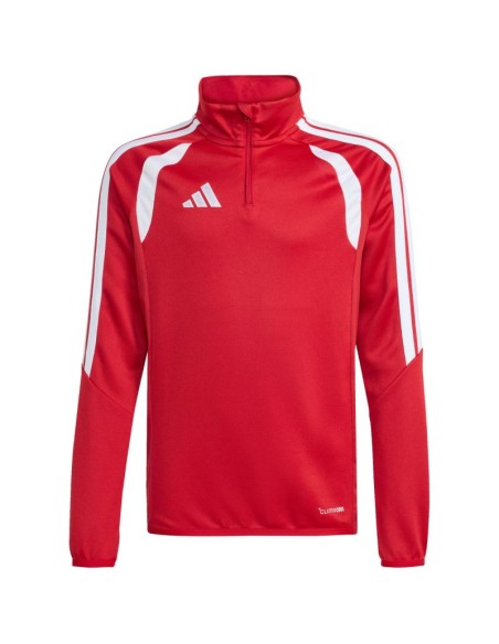 adidas Tiro 26 League Training Top Kids Sweatshirt Red and White JY7163