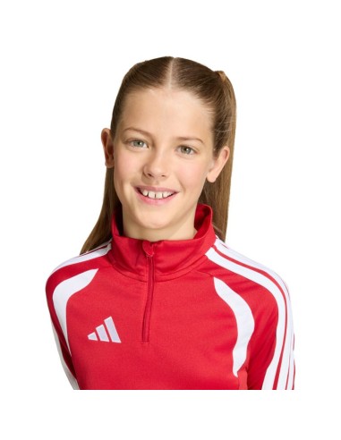 adidas Tiro 26 League Training Top Kids Sweatshirt Red and White JY7163