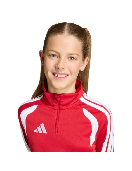 adidas Tiro 26 League Training Top Kids Sweatshirt Red and White JY7163