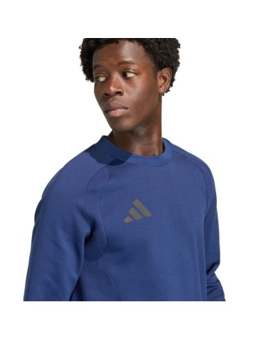 Men's adidas Tiro 26 Travel Crew sweatshirt navy blue KD1145