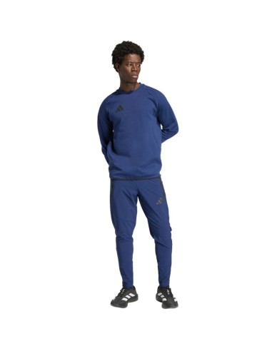 Men's adidas Tiro 26 Travel Crew sweatshirt navy blue KD1145