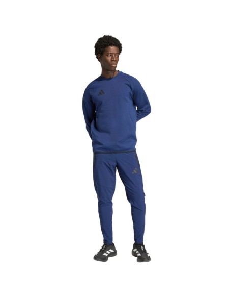 Men's adidas Tiro 26 Travel Crew sweatshirt navy blue KD1145