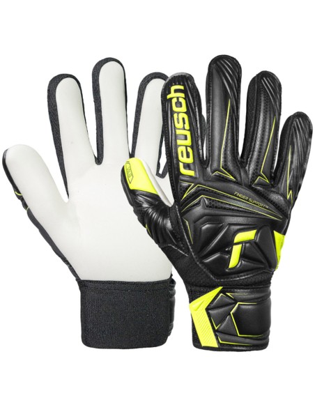 Reusch Attrakt Starter Solid Finger Support Junior Gloves 56 72 511 7752
