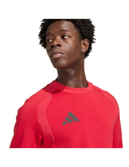 adidas Tiro 26 Travel Crew men's sweatshirt red KD3324