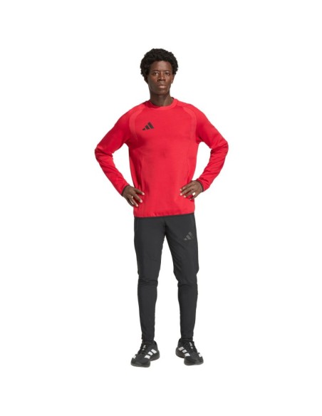adidas Tiro 26 Travel Crew men's sweatshirt red KD3324
