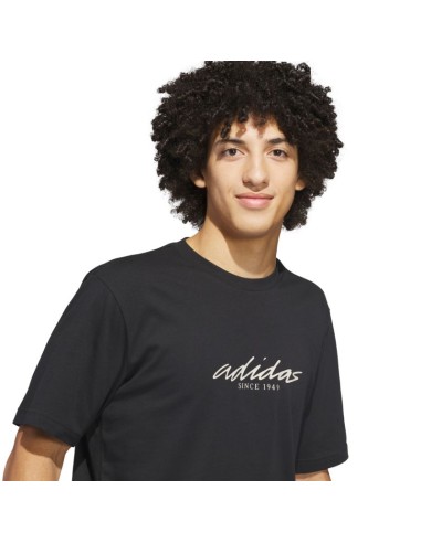 Men's adidas Color Connect Graphic Tshirt black KE1316