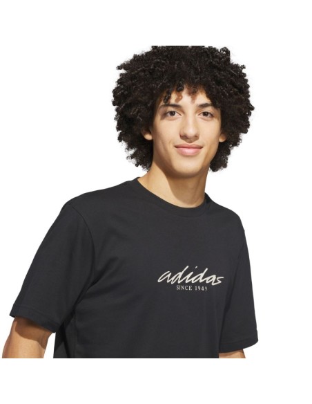 Men's adidas Color Connect Graphic Tshirt black KE1316