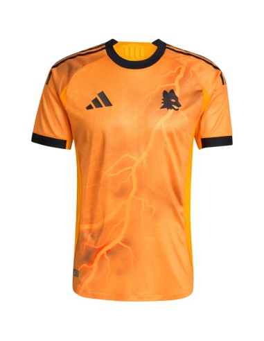 Men's adidas AS Roma 2526 orange jersey JP4801