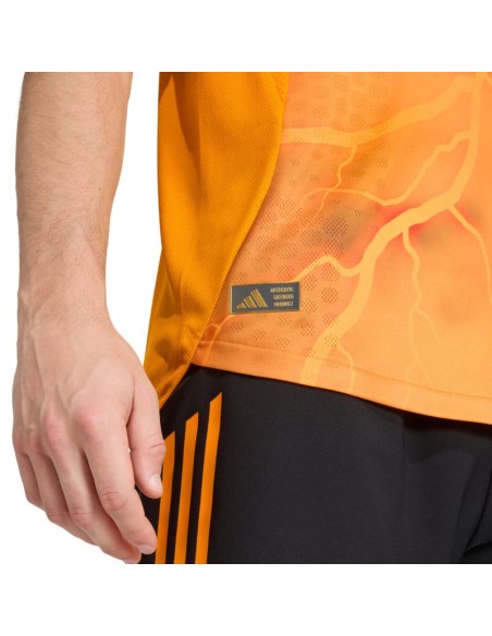 Men's adidas AS Roma 2526 orange jersey JP4801