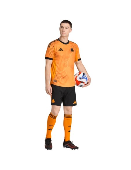 Men's adidas AS Roma 2526 orange jersey JP4801