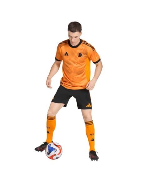 Men's adidas AS Roma 2526 orange jersey JP4801