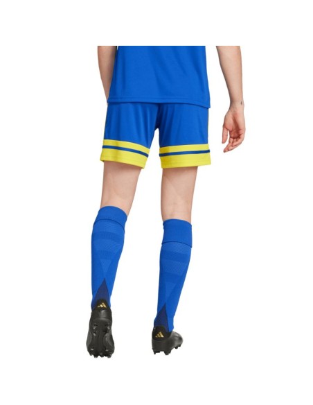 adidas Squadra 25 women's shorts blue and yellow JN5408