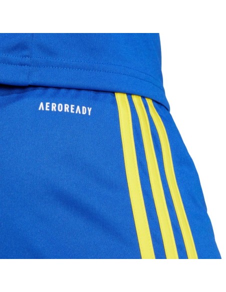 adidas Squadra 25 women's shorts blue and yellow JN5408