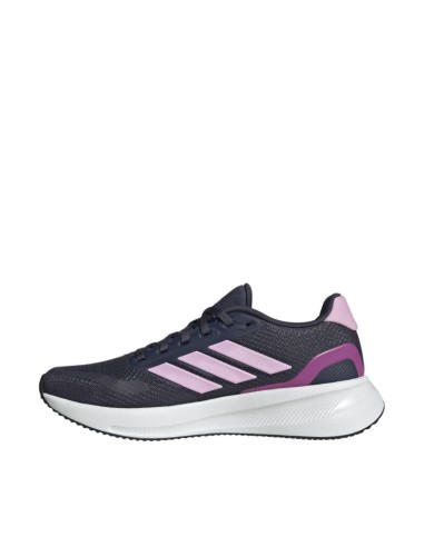 Adidas Runfalcon 5 Running Women's Shoes Black and Pink JQ8755