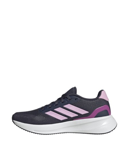 Adidas Runfalcon 5 Running Women's Shoes Black and Pink JQ8755