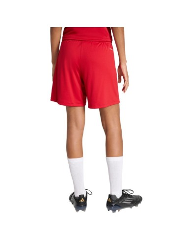 adidas Entrada 26 women's shorts red JZ2536
